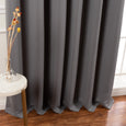 Wide Flame Retardant Basic Blackout Curtain