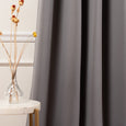 Wide Flame Retardant Basic Blackout Curtain