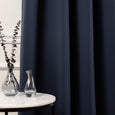 Wide Flame Retardant Basic Blackout Curtain