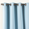 Wide Flame Retardant Basic Blackout Curtain