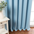 Wide Flame Retardant Basic Blackout Curtain