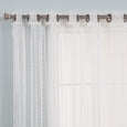 Sheer Lace Dot Wide Curtain