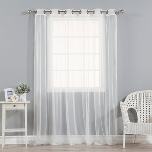 Tulle Lace Wide Curtain