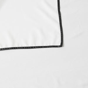 Oxford Border Tie Top Curtains
