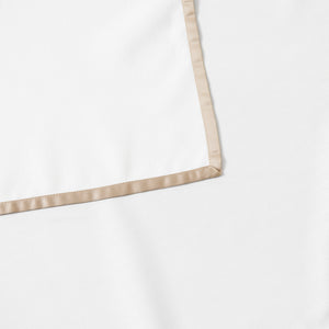 Oxford Border Tie Top Curtains