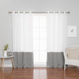 Oxford Colorblock Curtains