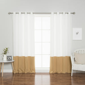 Oxford Colorblock Curtains