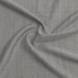SolbloQ Woven Faux Linen Back Tab Curtains with Blackout Lining