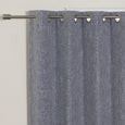 Linen-Look Grommet Blackout Curtains