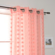 Sheer Pom-Pom/Daisy Curtains
