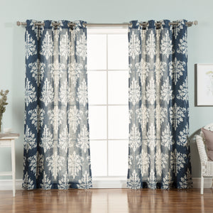 Linen Blend Medina Curtains
