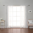 Sheer Watercolor Tree Branch Curtains