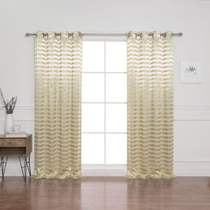 Satin Stripe Curtains