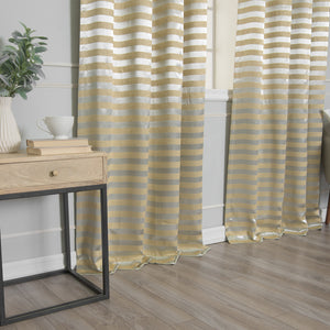 Satin Stripe Curtains