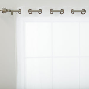 Crushed Voile Wide Curtain