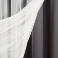 uMIXm Dimanche Tulle & Bronze Grommet Blackout Curtains