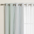 Sheer Pretty Dot & Blackout Curtains