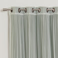 uMIXm Tulle & Bronze Grommet Blackout Curtains