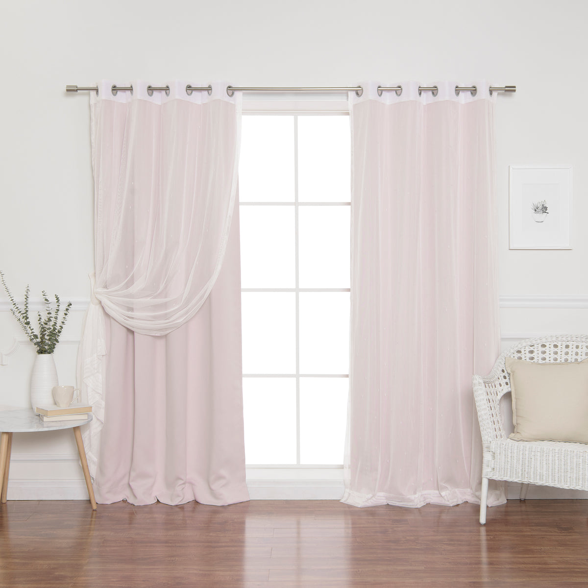 uMIXm Sheer Dot & Blackout Curtains
