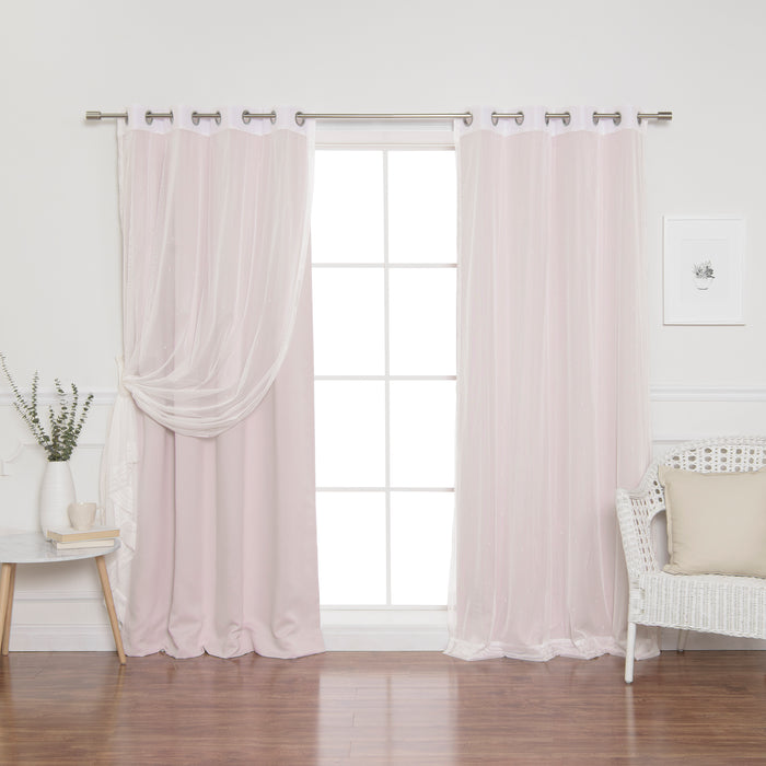 uMIXm Sheer Dot & Blackout Curtains
