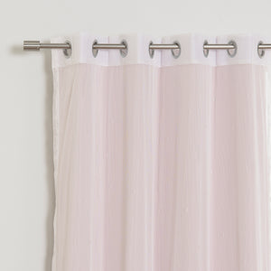 uMIXm Sheer Dot & Blackout Curtains