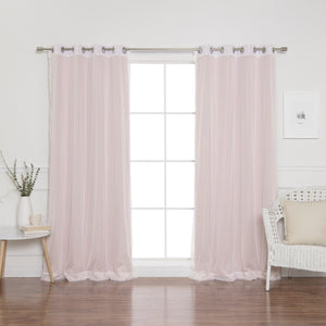 uMIXm Sheer Dot & Blackout Curtains