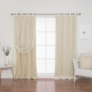 uMIXm Sheer Dot & Blackout Curtains