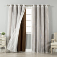 uMIXm Dot Lace & Blackout Curtains