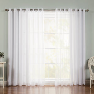 uMIXm Voile & Nordic White Curtains