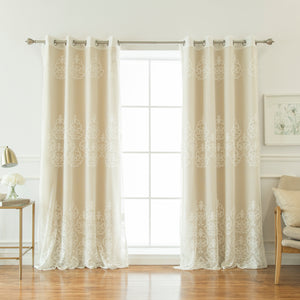 uMIXm Sheer Agatha & Blackout Curtains