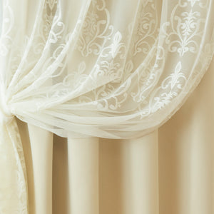 uMIXm Sheer Agatha & Blackout Curtains