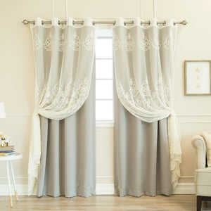 uMIXm Sheer Agatha & Blackout Curtains