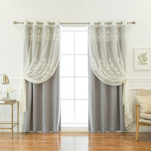 uMIXm Sheer Agatha & Blackout Curtains