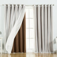 uMIXm Wide Tulle & Blackout Curtains