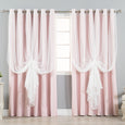 uMIXm Wide Tulle & Blackout Curtains