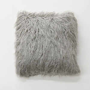 Faux Mongolian Lamb Fur Pillow