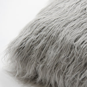 Faux Mongolian Lamb Fur Pillow