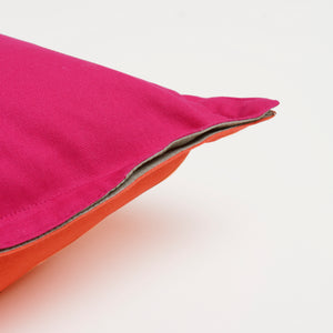Two-Tone Canvas Pillow