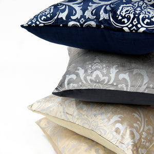 Damask Velvet Pillow