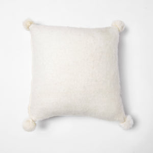 Rabbit Fur Pom Pom Wool Pillow