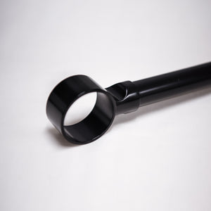 Circle Ring Finial Metal Curtain Rod