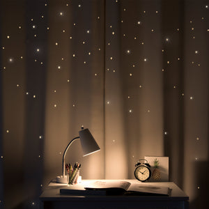 Star Cut Out Blackout Curtains