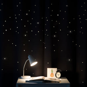 Star Cut Out Blackout Curtains