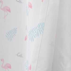 Flamingo Print Curtains