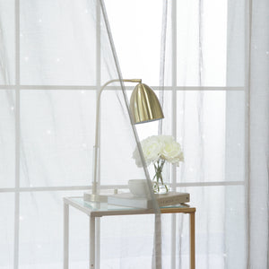 Sheer Star Cut Out Curtains