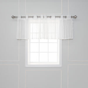 Sheer Dot Valance