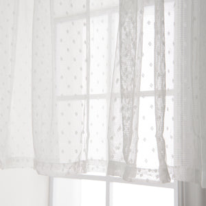 Sheer Dot Valance