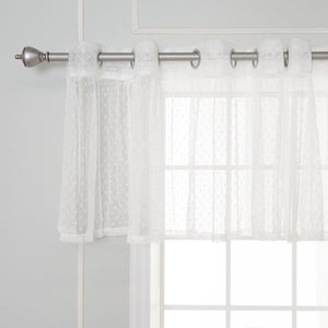 Sheer Dot Valance