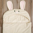 Faux Fur Plush Hooded Animal Sleeping Bag