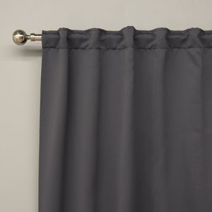 Back Tab Blackout Curtains - 40"W
